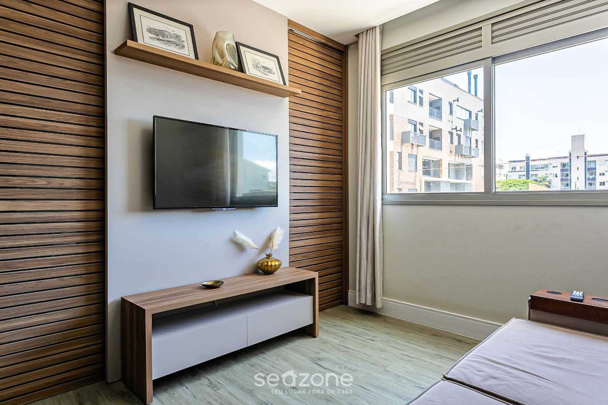 Lindo Studio Moderno A 300M Da Praia Jurere Elu106 Флорианополис Экстерьер фото